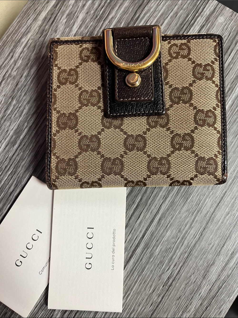 Gucci GG Canvas Bifold Wallet